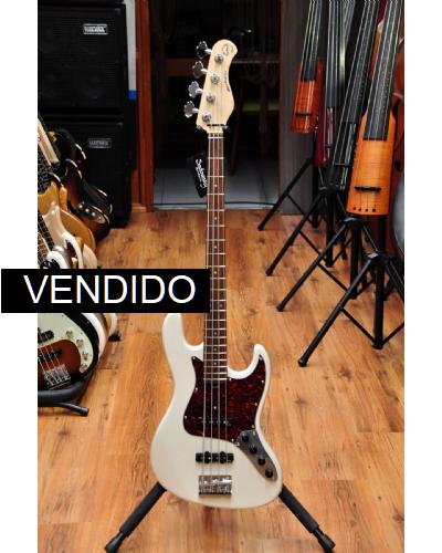 Sadowsky MetroExpress 21 Fret Vintage JJ Morado 4 Olympic White High Polish